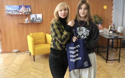 Дизайн, свобода і різдвяна магія: студенти коледжу у Lutsk Window on America Center